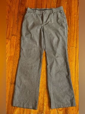 Lee Gray Regular Fit Trouser - Mid Rise